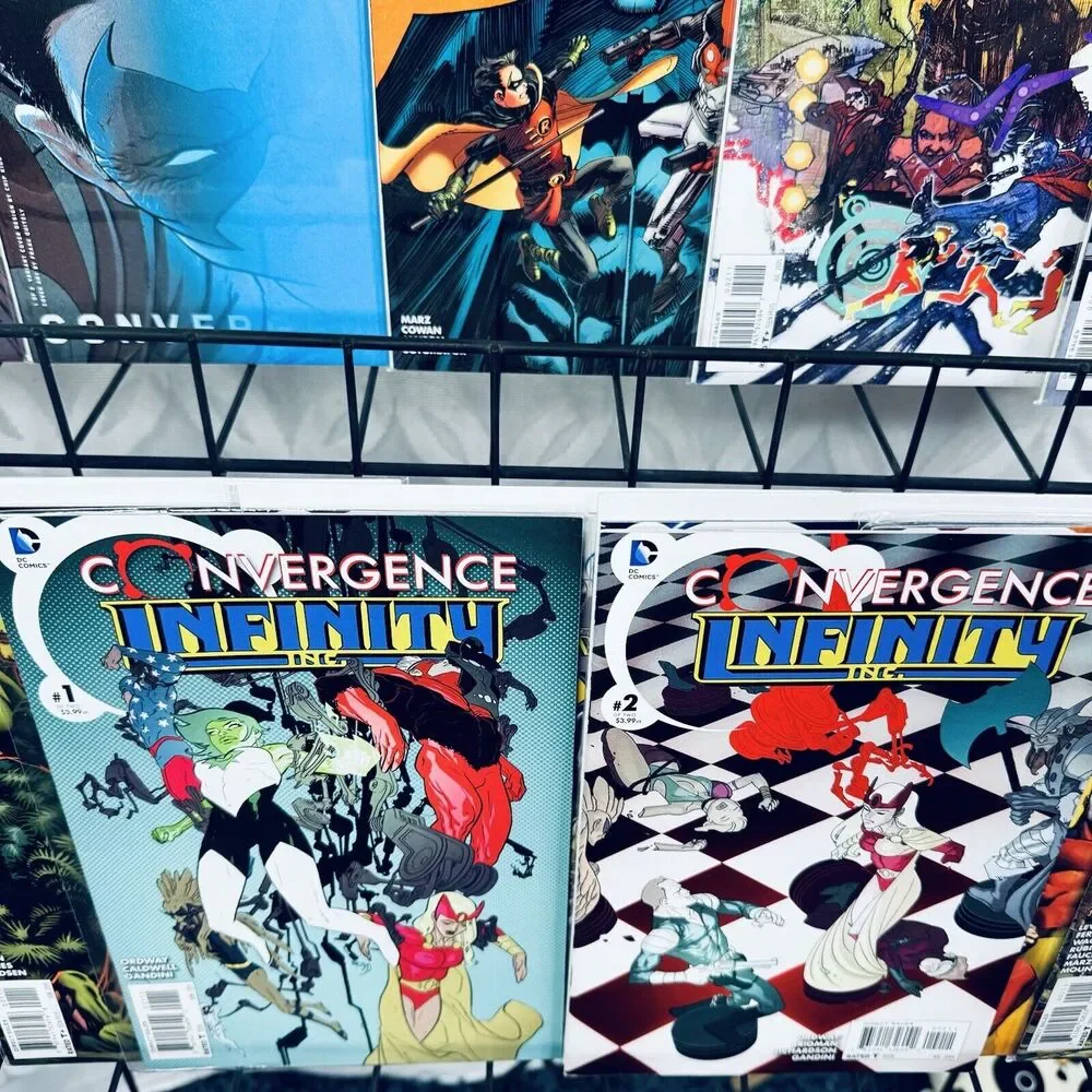 Convergence 0-8 & 10 Tie-Ins Mini Series +‎ 21 #2 Issues Lot DC 2015